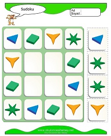 Sudoku Çocuk Bulmacaları